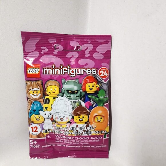 NEW - SEALED Lego Series 24 Minifigure 71037 Collectible Carrot Mascot Farmer's - Picture 3 of 6